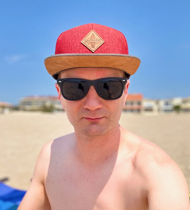 Flo am Strand