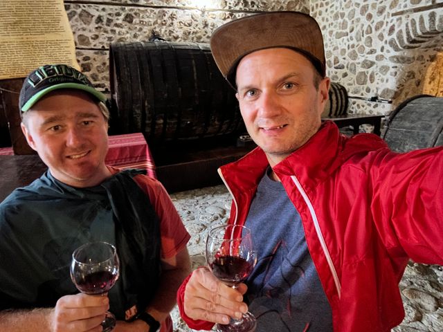 Weinprobe in Melnik
