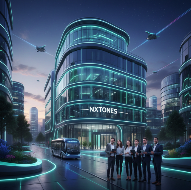 Visualisierung NXTones Neugründung
