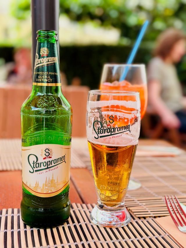 Kleine Stärkung: tschechisches Bier