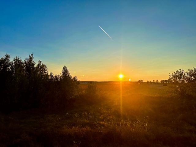 Sonnenuntergang bei Gradinari