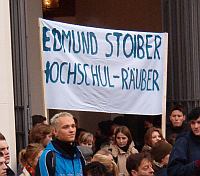 Edmund Stoiber - Hochschul-Räuber
